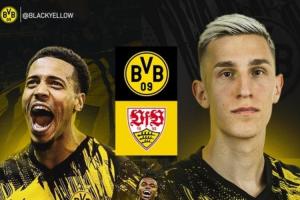 多特蒙德vs斯图加特首发