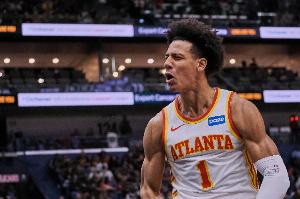 差点三双！杰伦·约翰逊22中11砍下28分8板11助1断