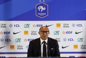 法国足协主席：未来四年为法国业余足球和女足投入5.5亿欧