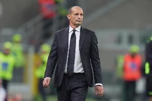 阿莱格里近5次带队对阵国米首次取胜，此前4场2平2负