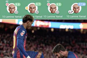 心中无女人踢球自然神？亚马尔11月初分手，近4场3球2助