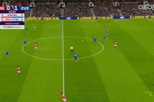 可惜！齐尔克泽传中，后点多尔古无人看防打门高出