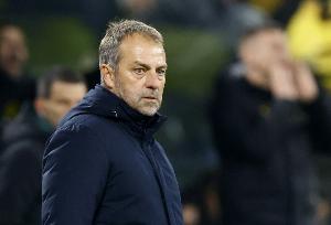 弗里克麾下球队首次在欧冠遭遇零封，此前37场比赛皆有进球