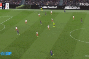 燃尽了！奥尔莫半转身破门后伤退，莱万助攻，巴萨2-1领先马竞