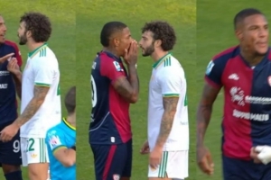 罗体：卡利亚里中场弗罗伦肖侮辱埃尔莫索的母亲，导致爆发冲突