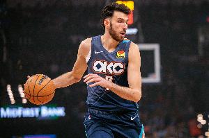 SGA缺阵！雷霆VS爵士首发：杰林威 杰伦威 切特 米切尔 华莱士