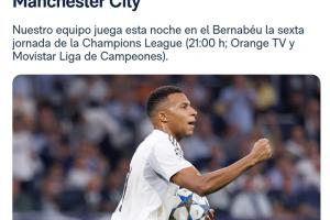 明晨4点对阵曼城！皇马公布欧冠大名单