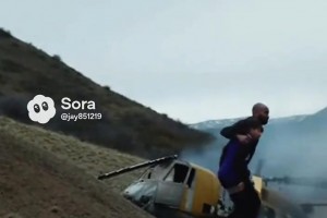 那天坠机多少科密期待的画面？AI制作科比&GIGI死里逃生