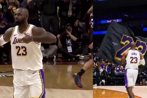 徐静雨激情解说：詹姆斯依旧传奇发挥，连对手球员都致以敬意！