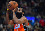 哈登14战场均26.5分&创离开火箭后新高也是个人生涯开赛季第六高
